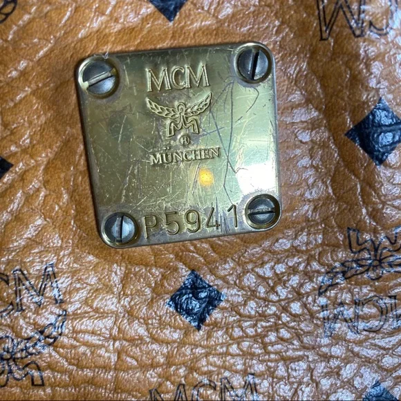 MGM Shoulder bag PVC Brown